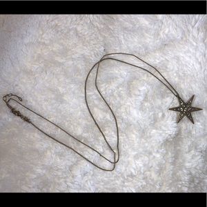 J crew star necklace